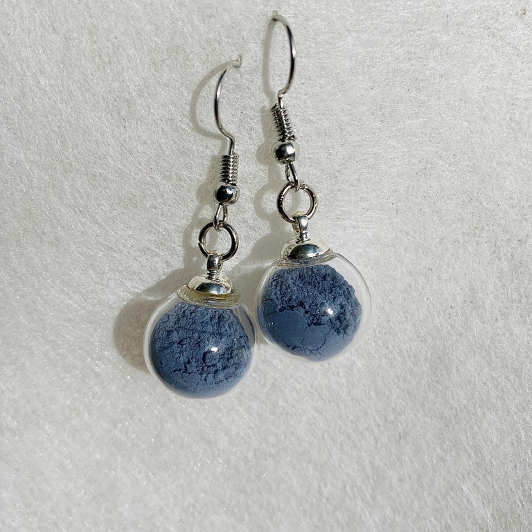Boucles d'oreilles en Fleurs Séchées - Bijoux Artisanal Unique – La Boutique de Calisto
