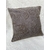 coussin lin imprime gris bleu peregreen