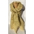 foulard lin jaune anis peregreen