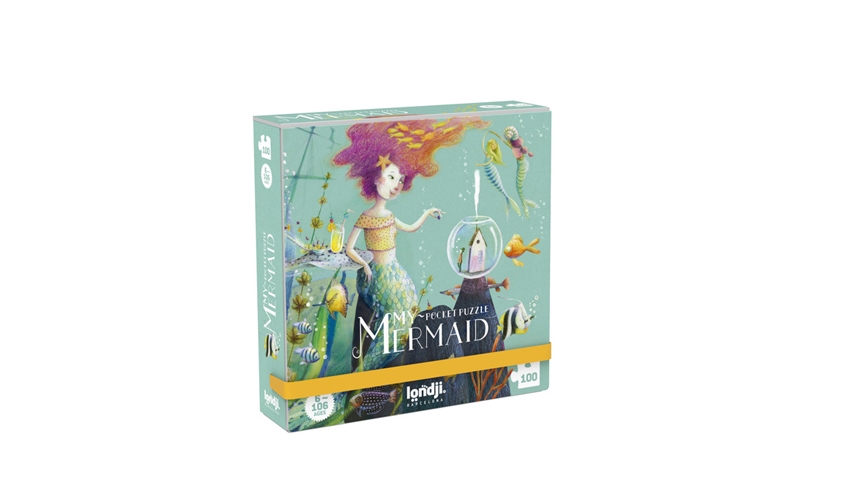 My mermaid pocket (ma sirène) puzzle 100 pièces à partir de 6 ans