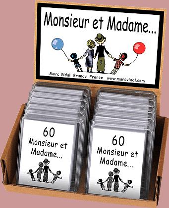 presentoir Monsieur madame