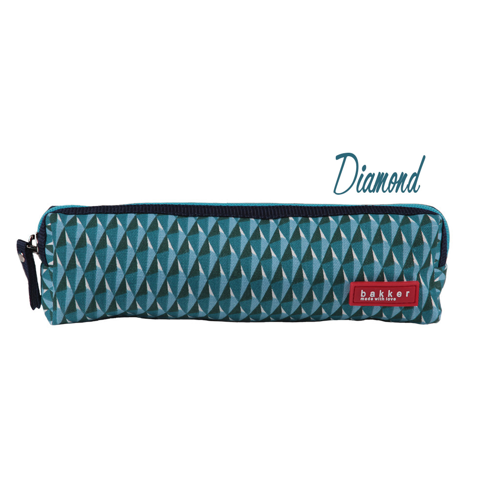 Pencil case canvas bakker diamond3