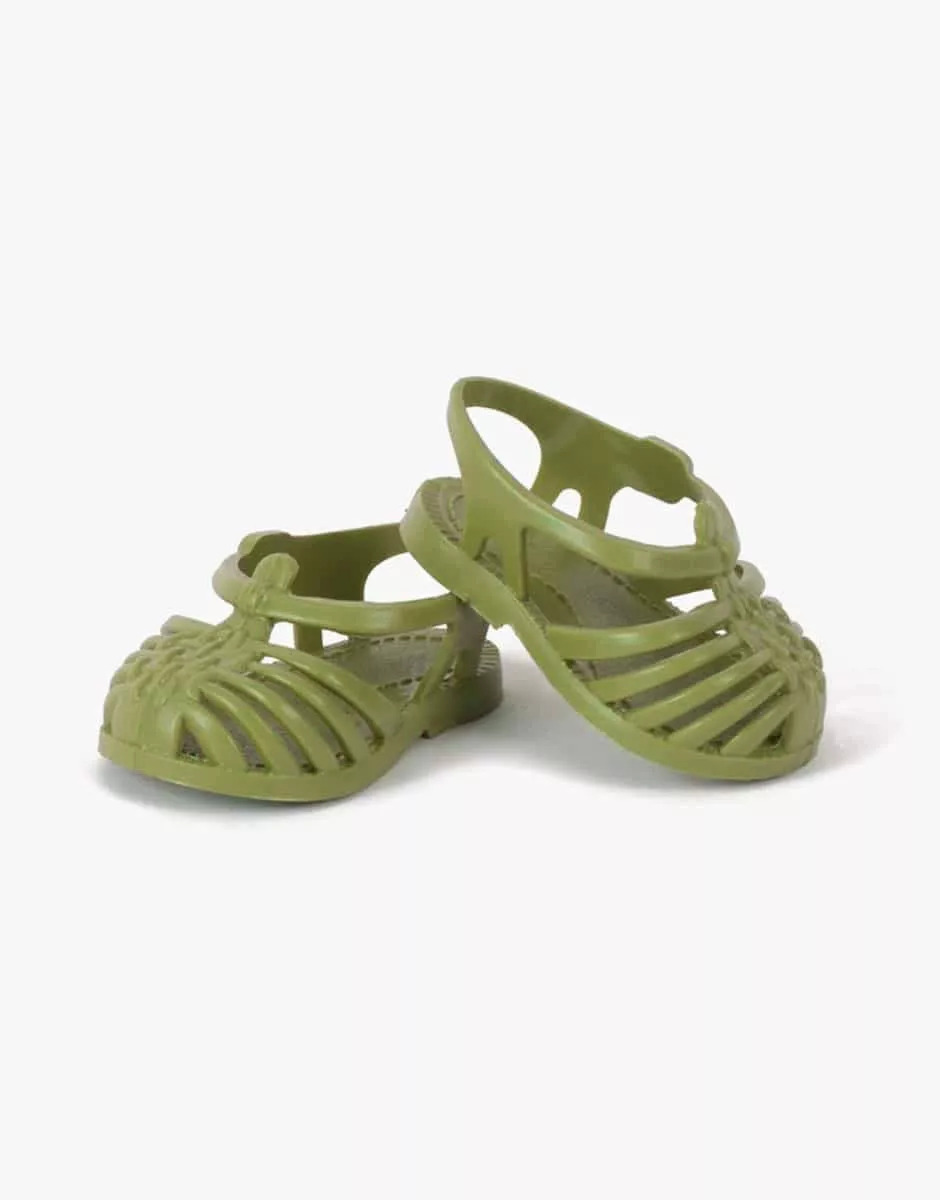 Sandale de plage Vert Olive - Minikane