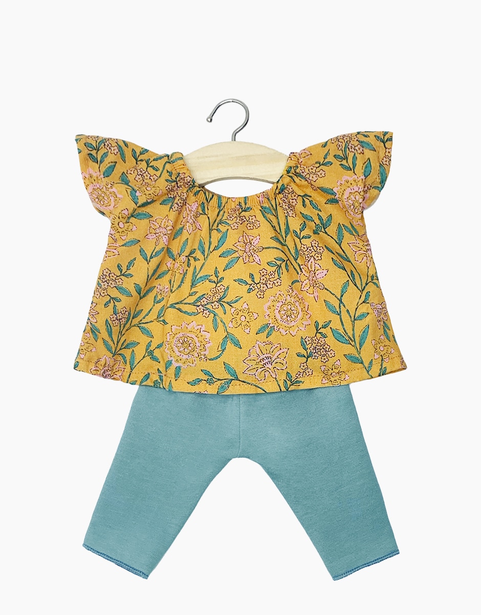 Ensemble Mazarine Top Fleurs de liane - Minikane