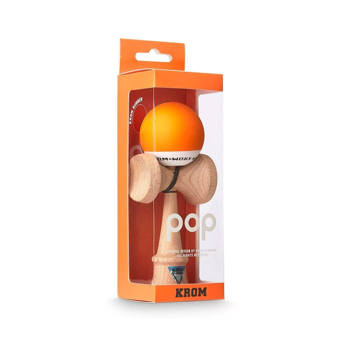 Pop Rubber Orange Packaging
