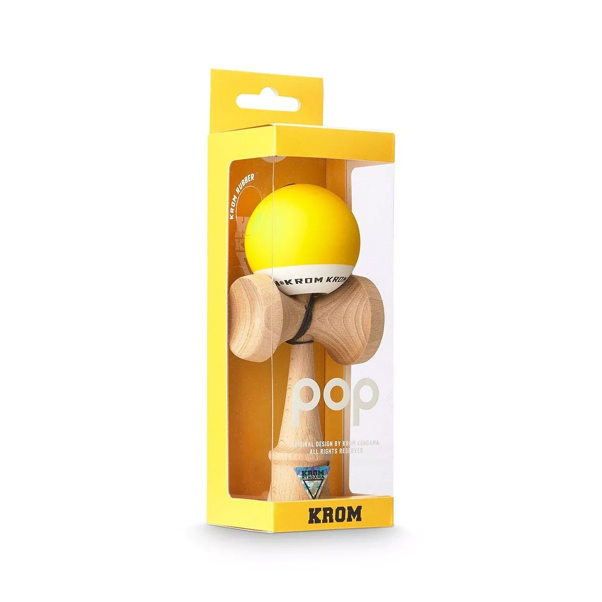 Pop Rubber Yellow Packaging