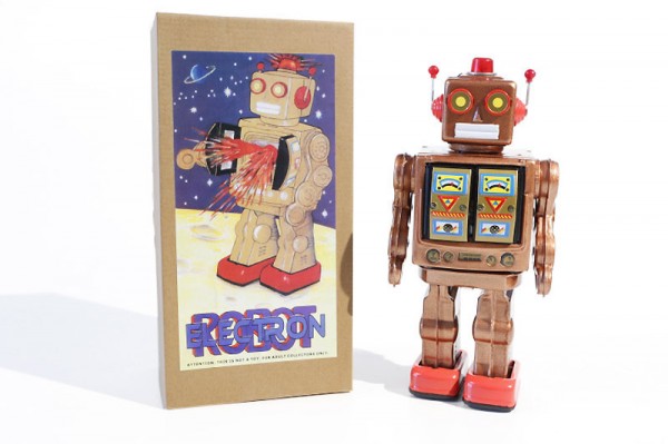 robot electron cuivre packaging