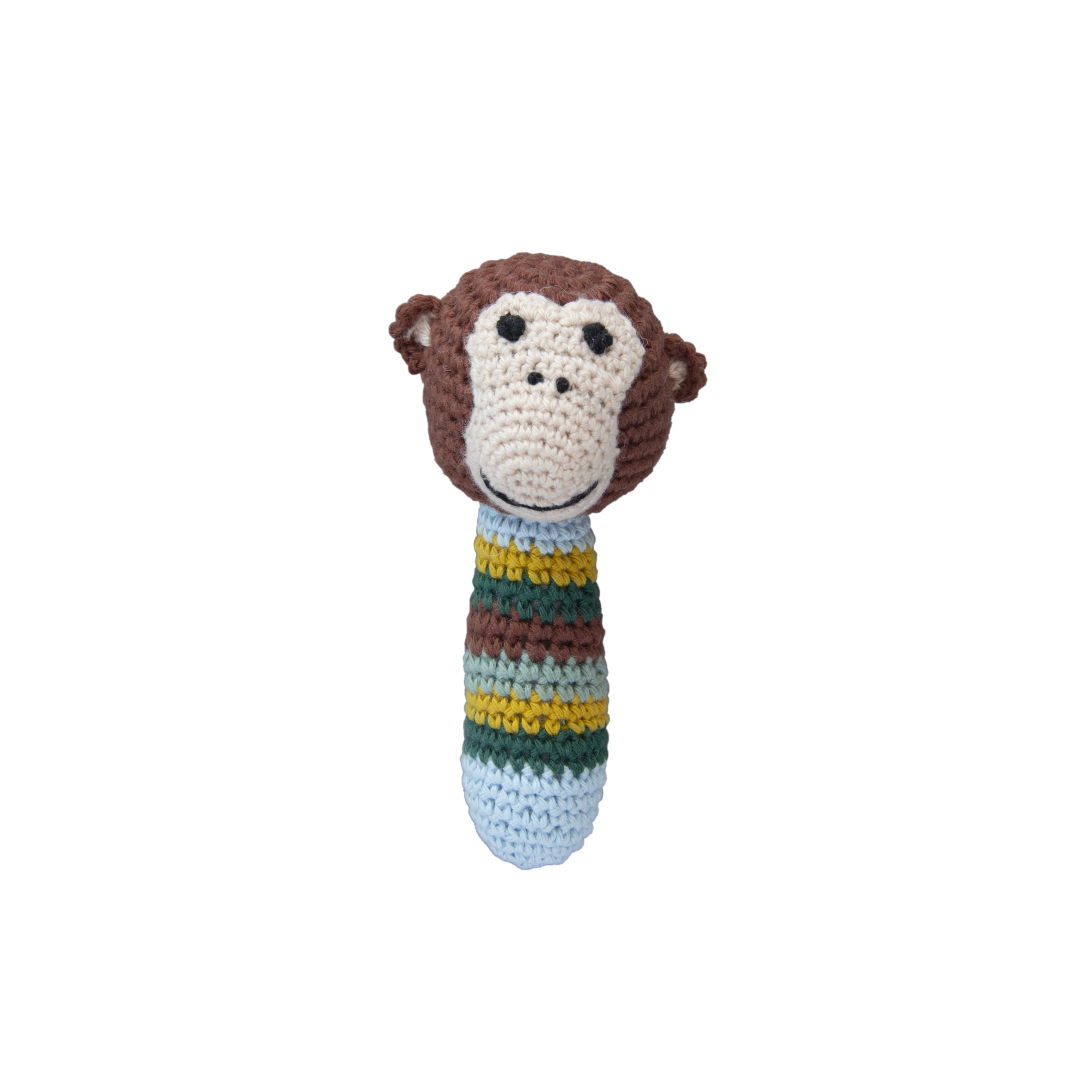 C0234-Crochet-Animal-Rattles-Jungle-Monkey