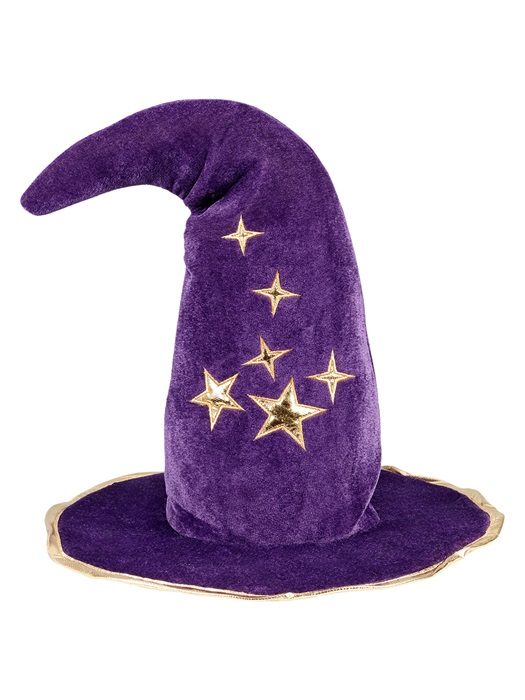 chapeau magicien violet 4-8ans