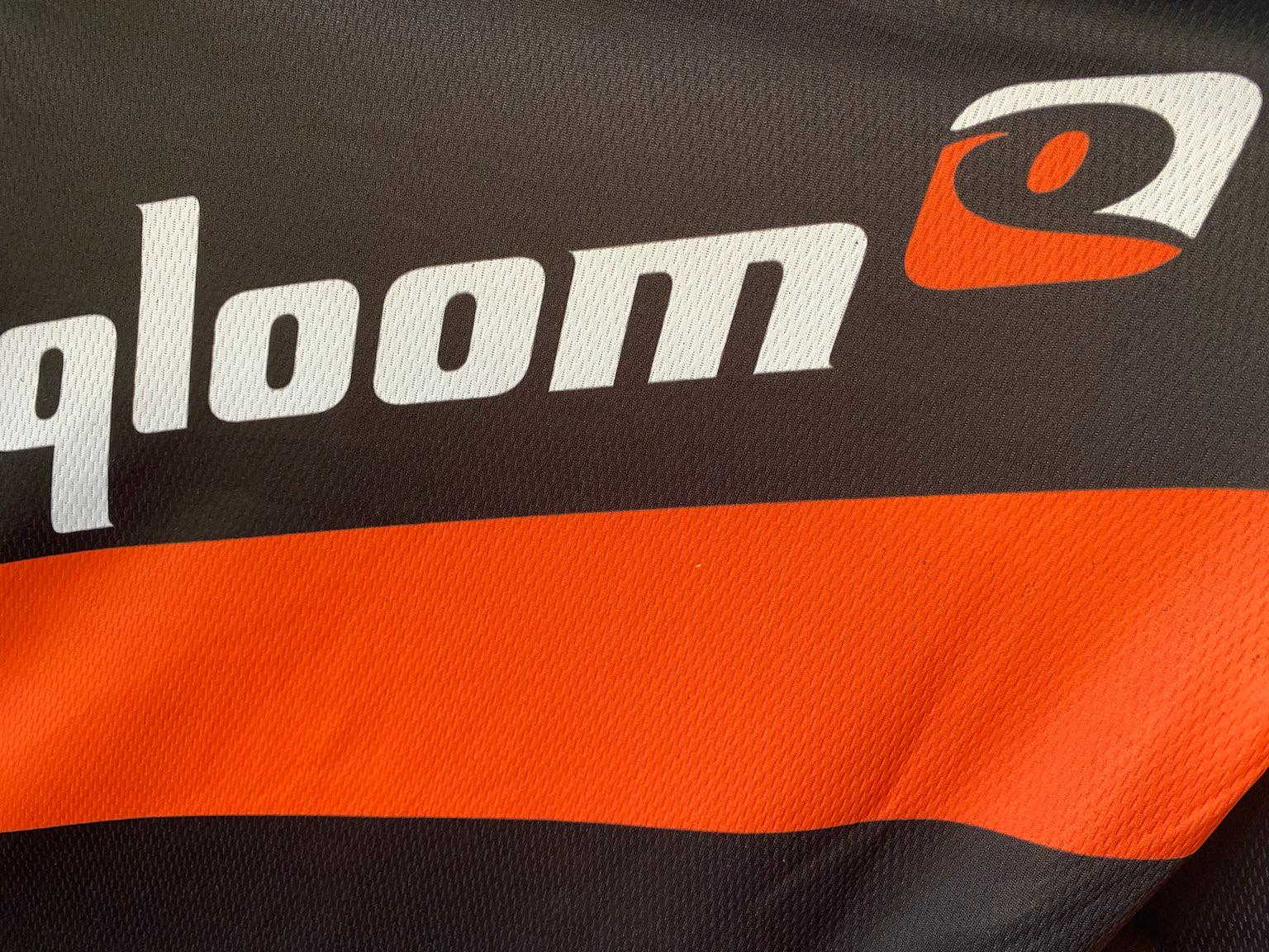 T-shirt QLOOM noir frazer team taille L logo