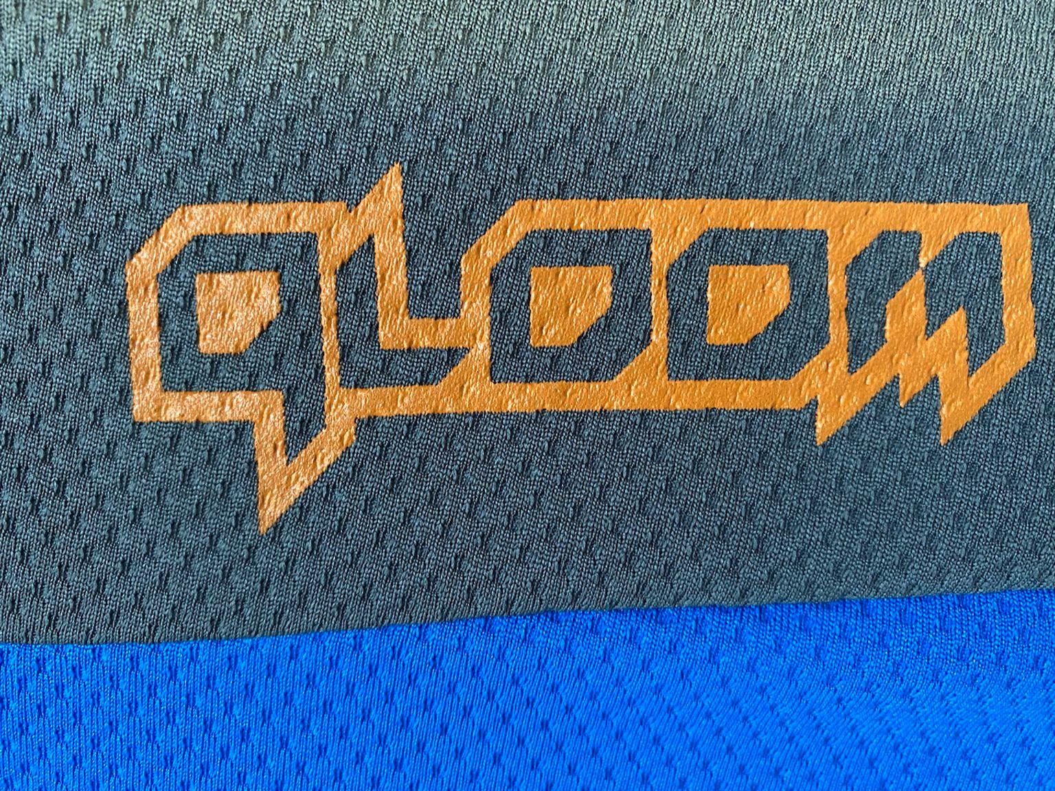T-shirt QLOOM Gris-bleu homme Armadale charcoal logo