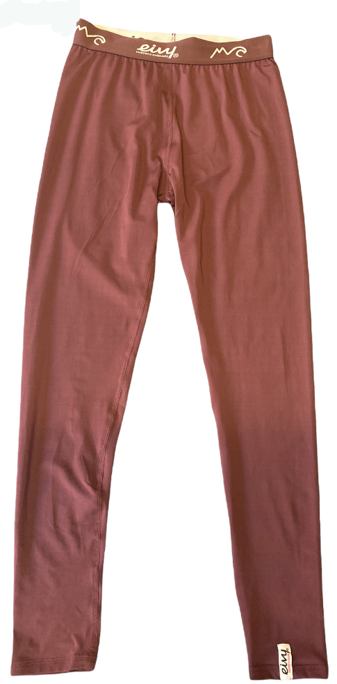 pantalon thermique prune eivy icecold winter tights wine