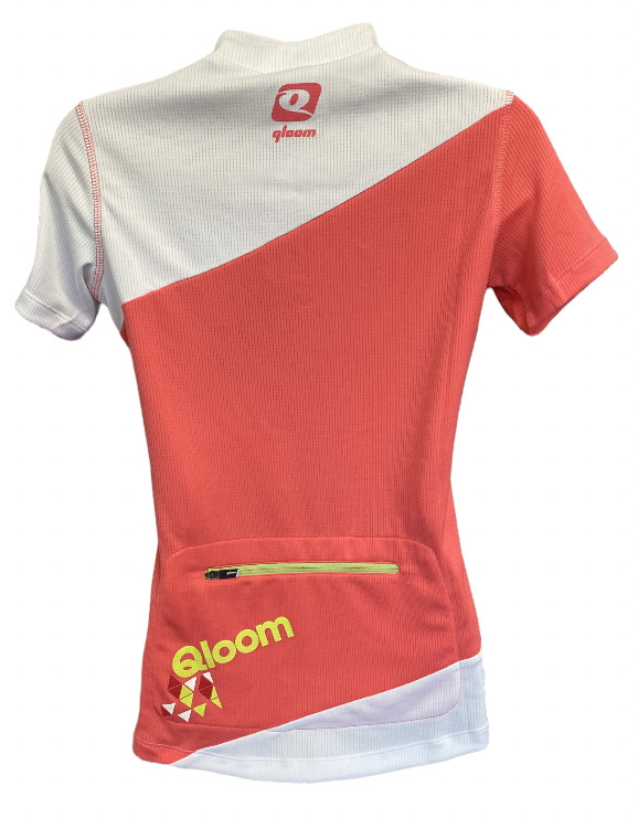 T-Shirt-cycliste-femme-blanc-Qloom-Coogee-taille-XS-dos