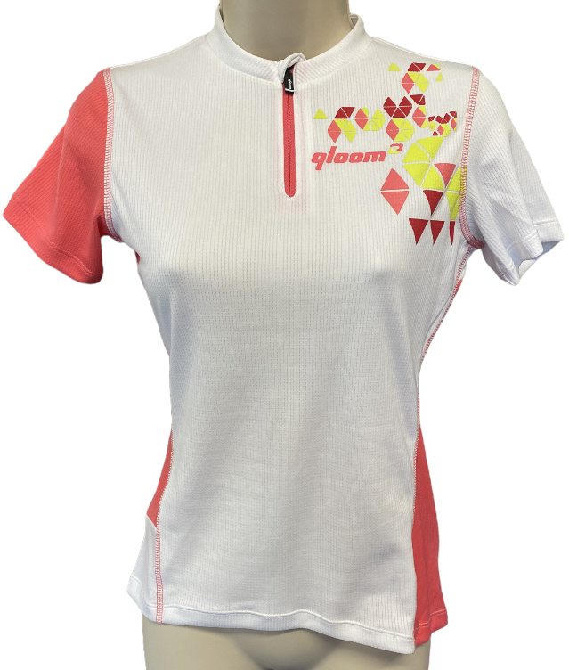 T-Shirt-cycliste-femme-blanc-Qloom-Coogee-taille-XS