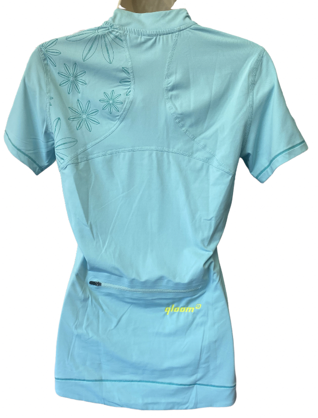 T-Shirt-cycliste-femme-ice-blue-Qloom-noosa-taille-S-dos
