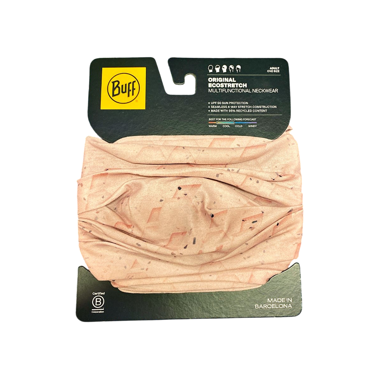 Buff Original Ecostretch Maws Rosewood