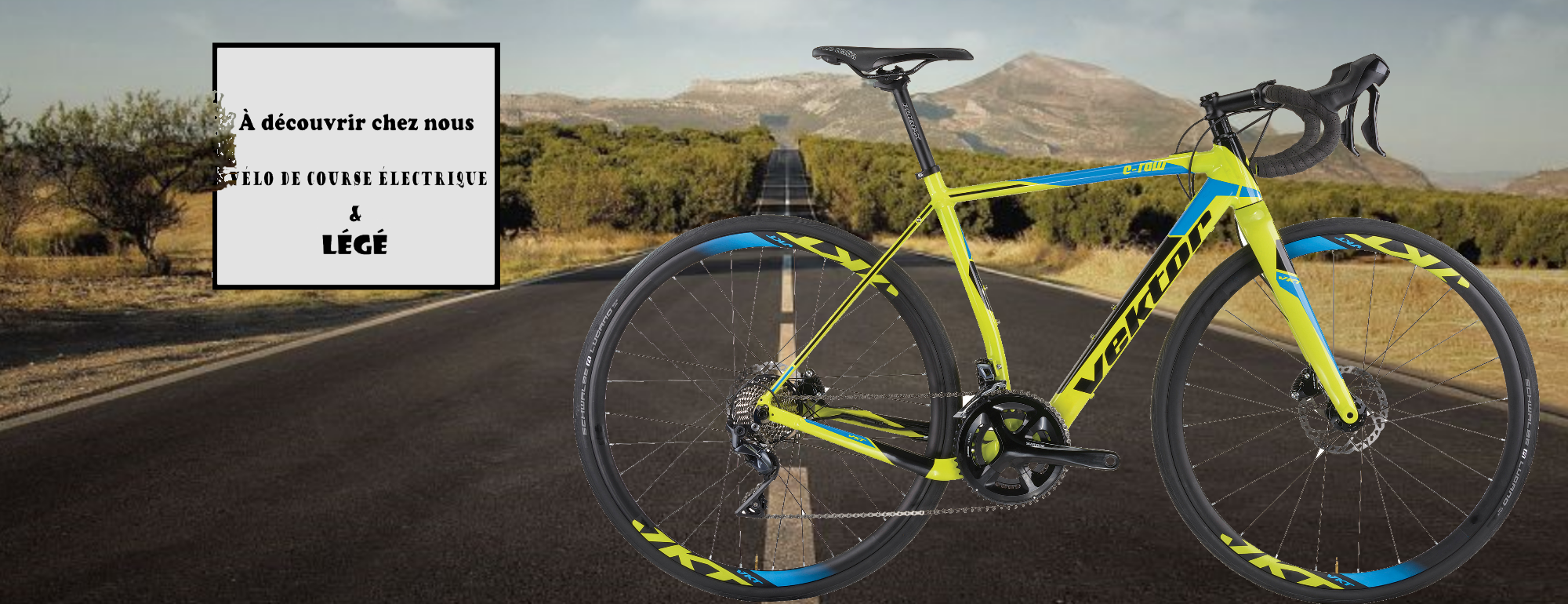 Location vélo route électrique