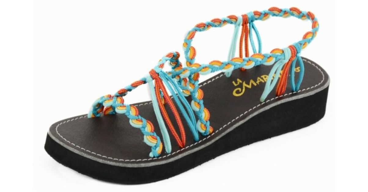 Sandale Chaussure La Marine Solde Sandale Marine Classic IDYA Medium Orange  Lagoon