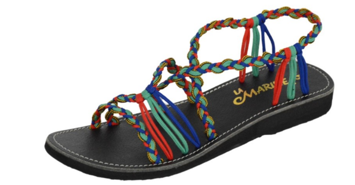 Sandale la marine classic idya flat blue catwalk