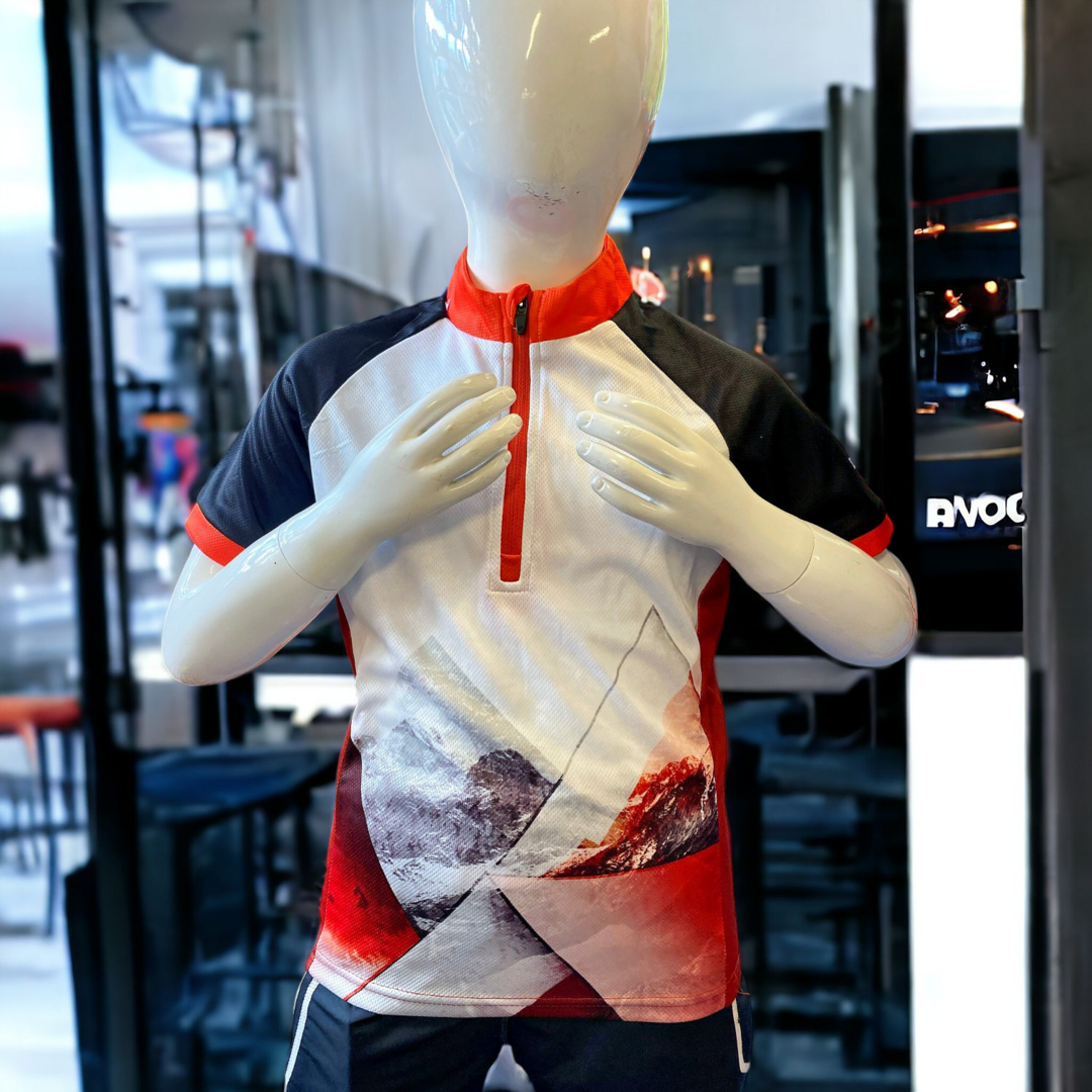 Maillot Cycliste Tenn Spring Manches Courtes - Taille S - Multicolore - Neuf