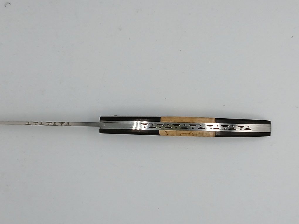 Guillochage couteau Thiers selcut 12c 2 bois
