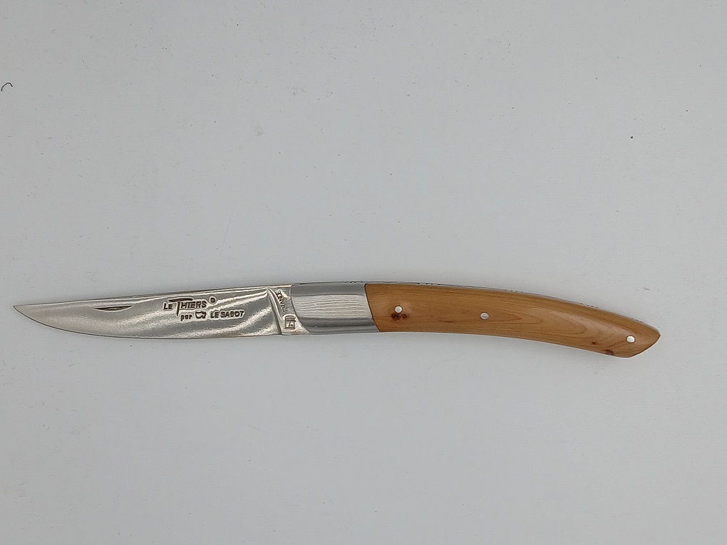 Couteau Thiers genevrier 1M 12c recto