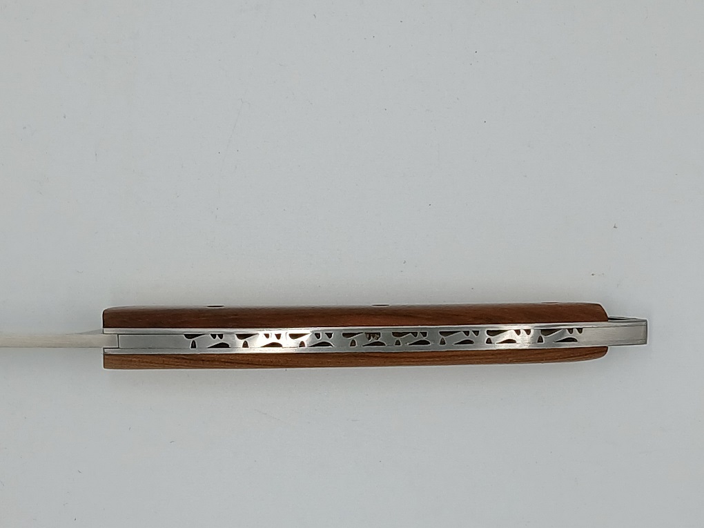 Guillochage couteau Thiers Pote pistache