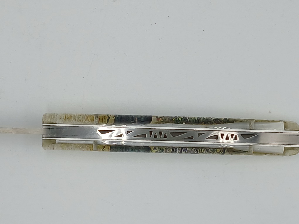 Guillochage couteau Thiers pote chasse