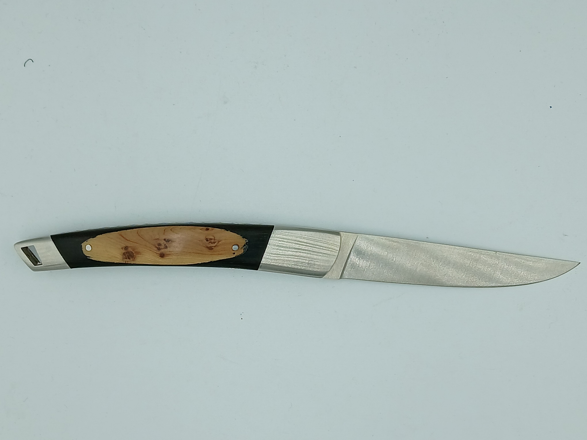 Couteau Thiers smart ébène genevrier verso
