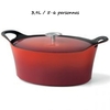 cocotte cuisinox 29cm rouge