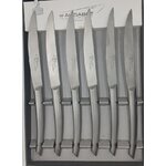 boite 6 couteaux Thiers inox monobloc