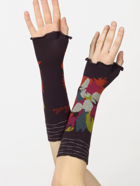Mitaines Bouquet de Fleurs - Berthe aux Grands Pieds