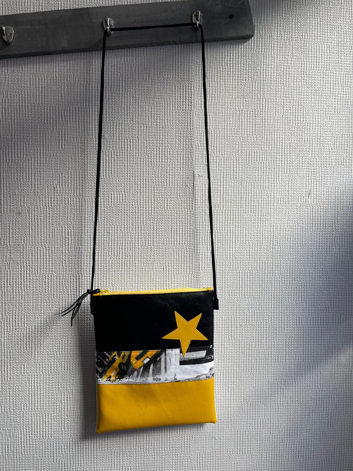 Sac Bandoulière New York Jaune