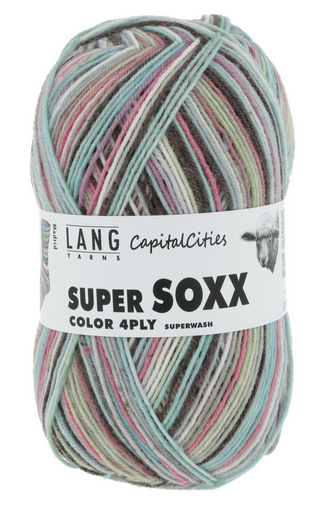 SUPER SOXX COLOR 4-FACH DE LANGYARNS