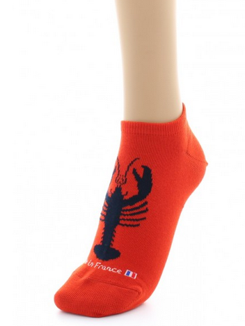 Socquettes Homard - Homme - Orange - Dagobert à l\'envers