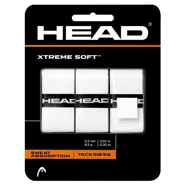 SURGRIPS HEAD XTREME SOFT BLANC - Accessoires/Surgrips - La Boutique du  Padel et du Tennis