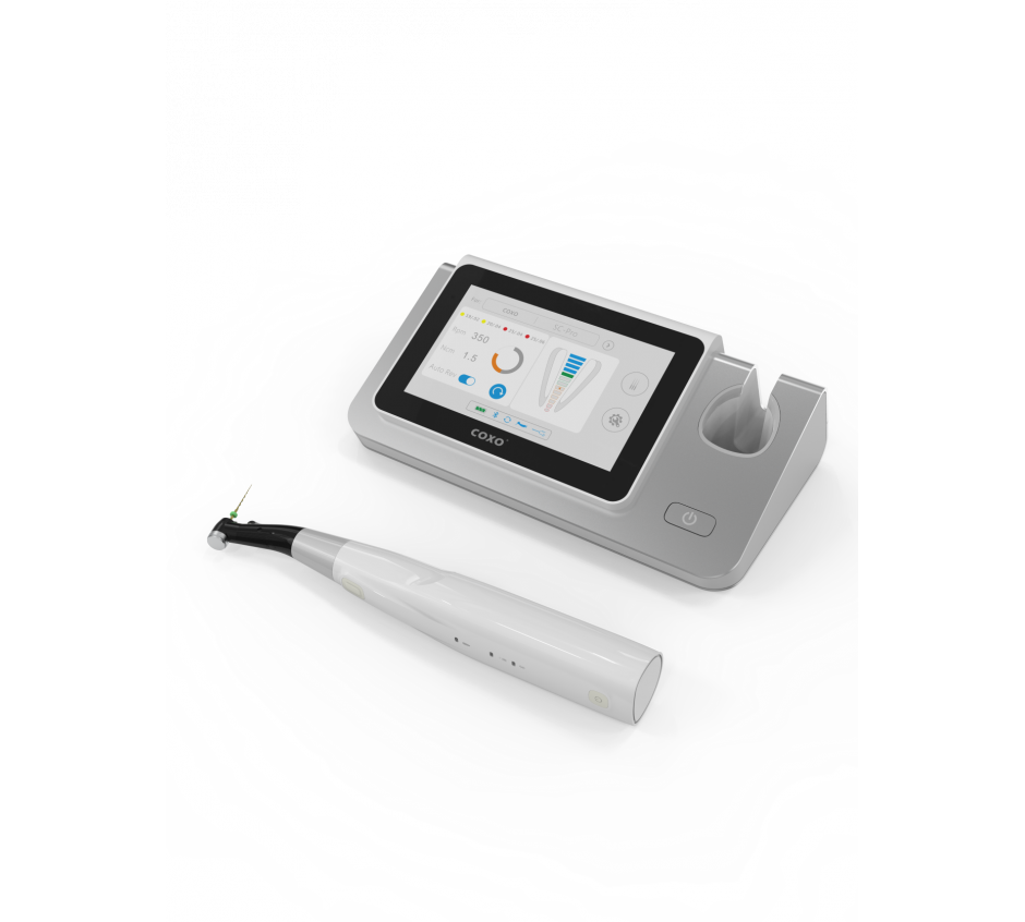 moteur-d-endodontie-portable-avec-ecran-sur-base-fixe-sans-fil