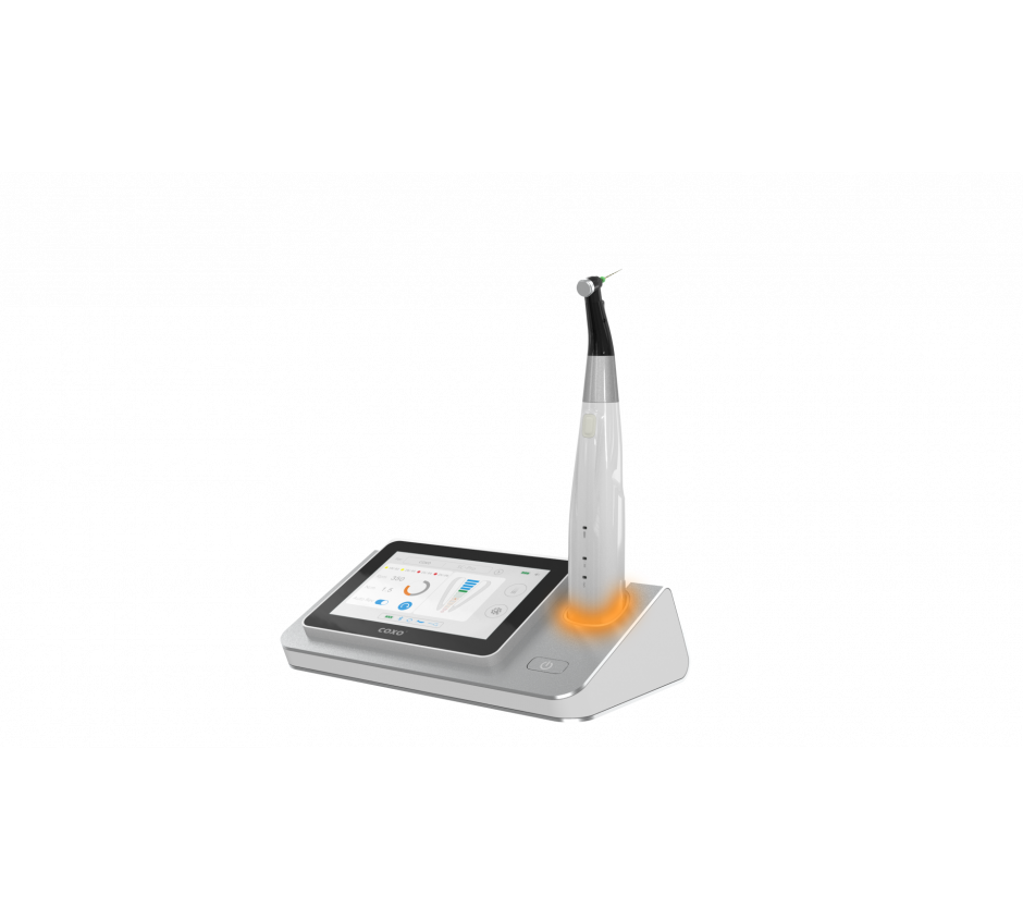moteur-d-endodontie-portable-avec-ecran-sur-base-fixe-sans-fil