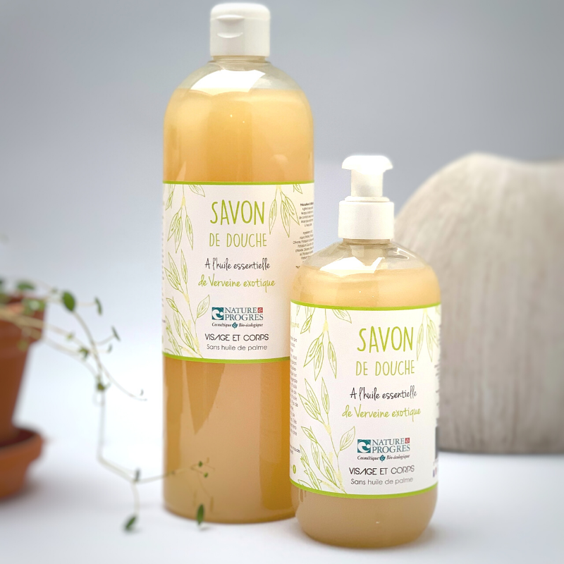 Savon douche liquide Les savons liquides aux huiles essentielles La