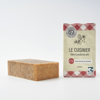 Savon saponifié à froid N°12 LE CUISINIER 100g