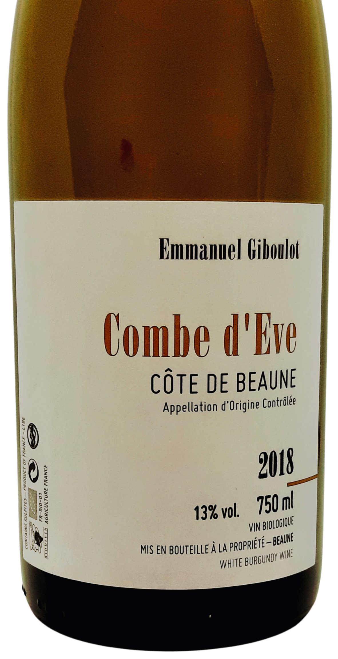 Côte de Beaune Combe d\'Eve 2018