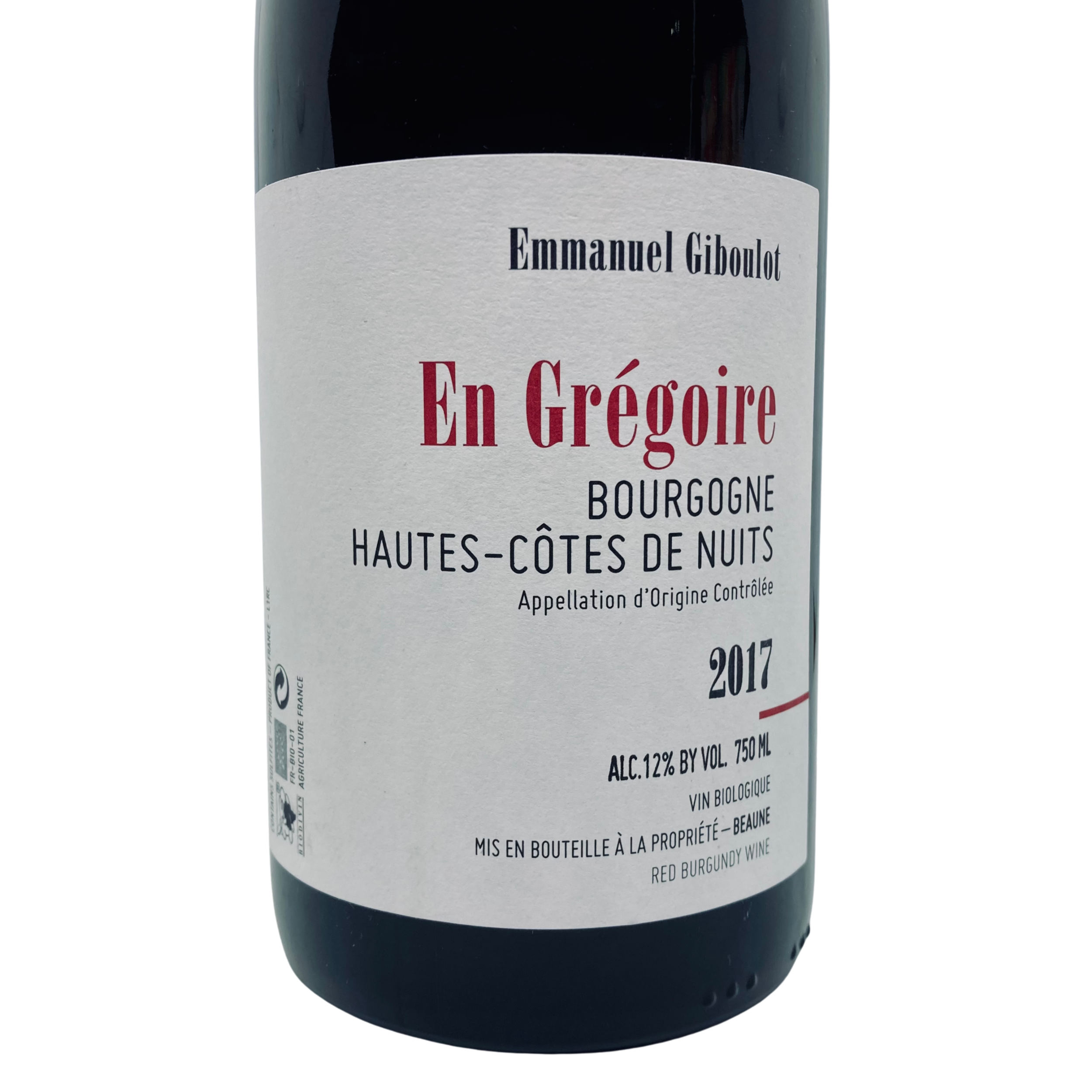 Bourgogne Hautes-Côtes de Nuits En Grégoire 2017