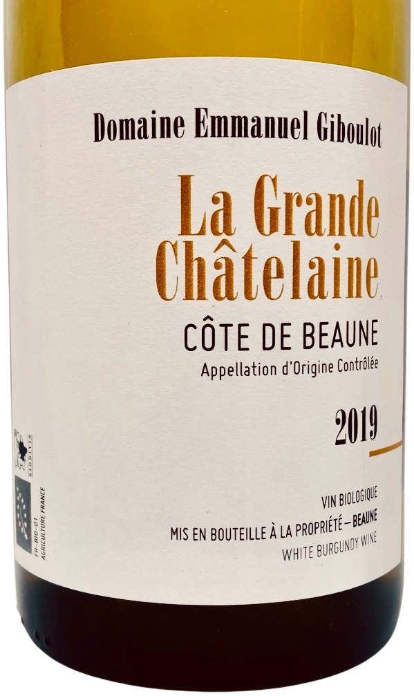 LA GRANDE CHATELAINE BLANC 2019