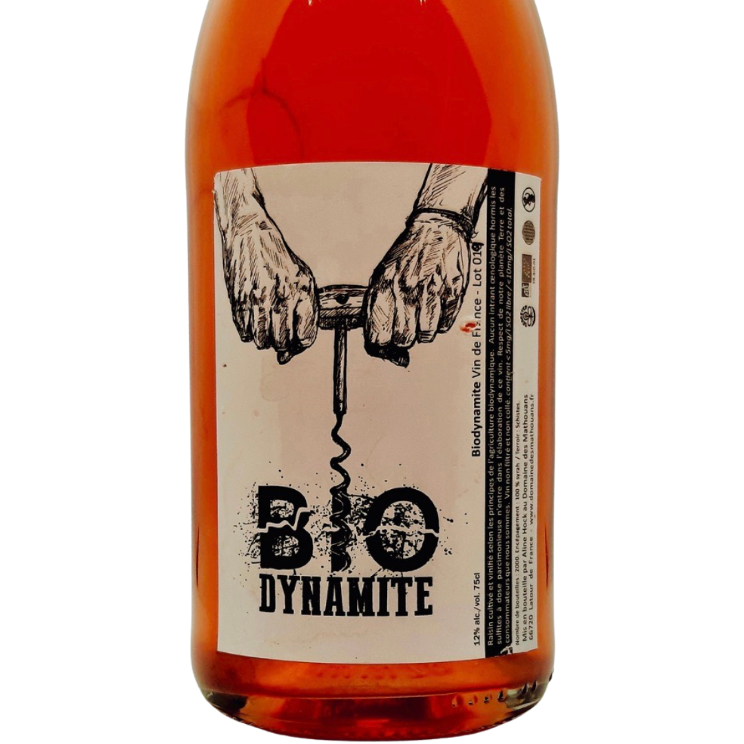 Biodynamite VDF rosé Pétillant Naturel