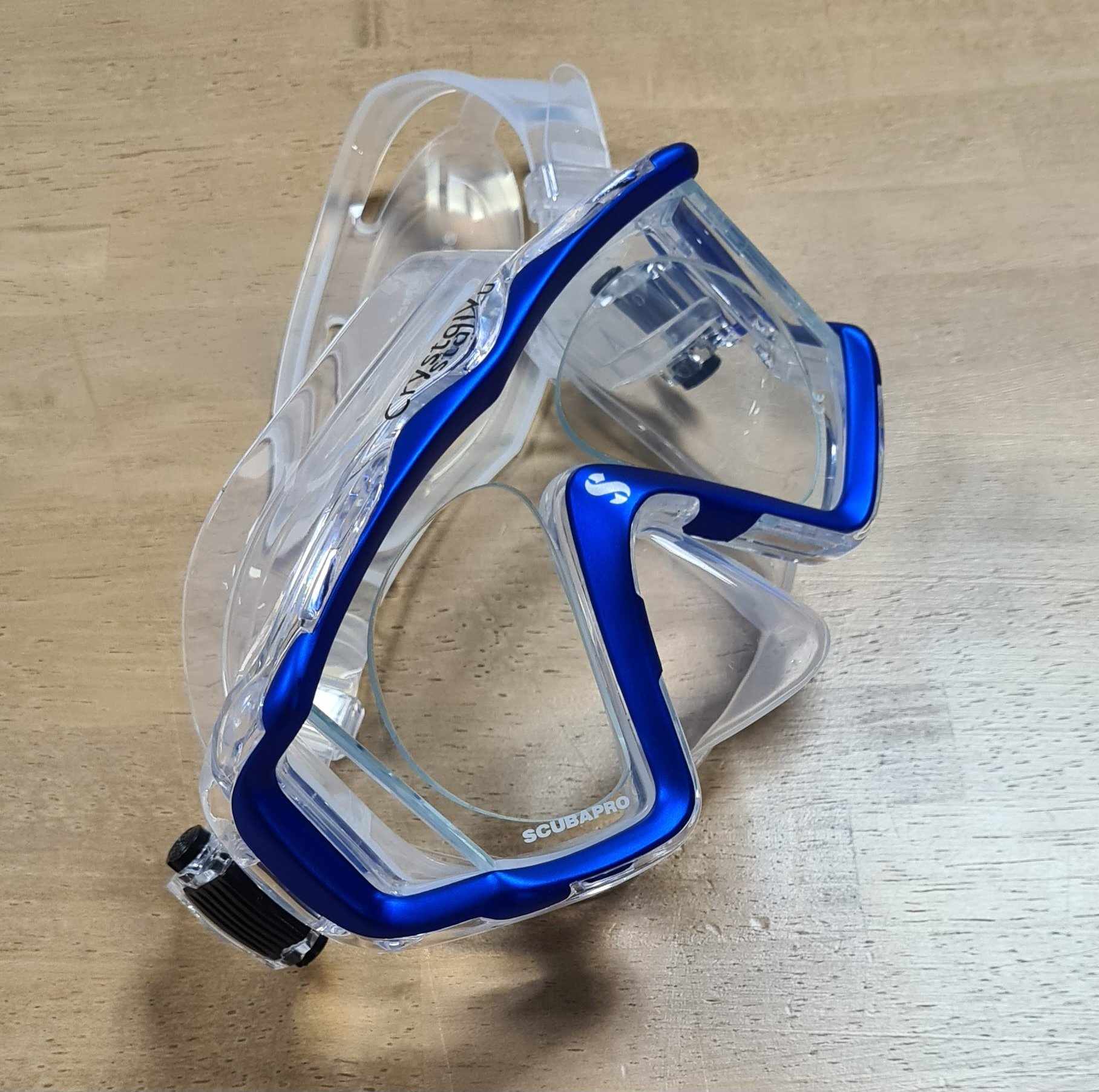 scubapro crystalvu avec des verres à la vue 2
