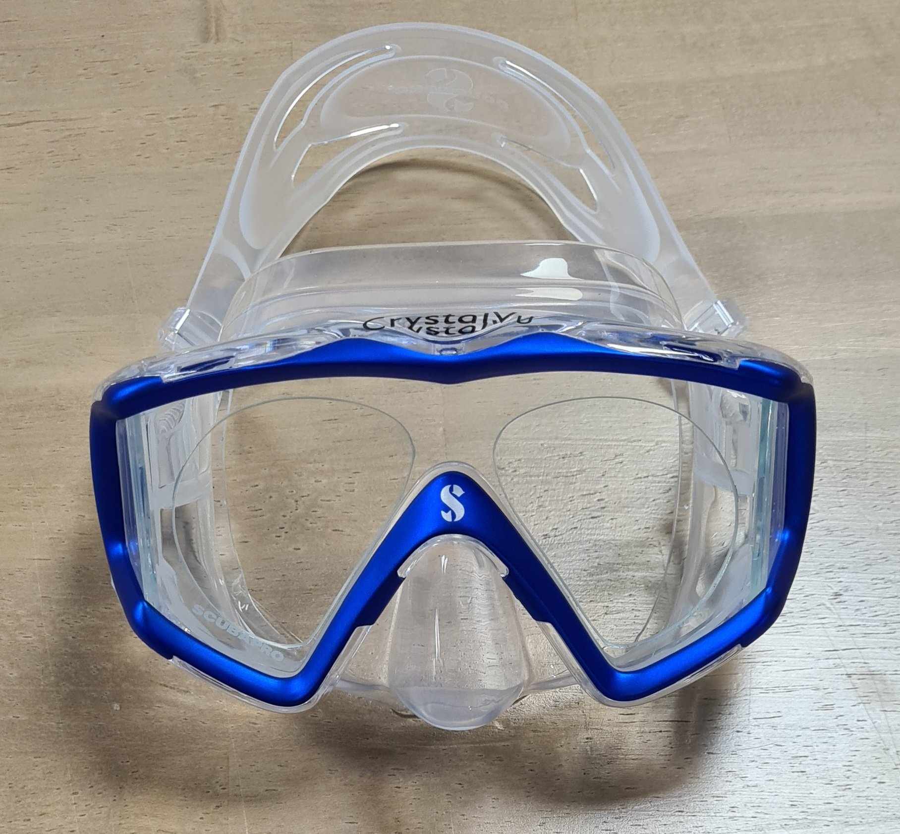 scubapro crystalvu avec des verres à la vue 3