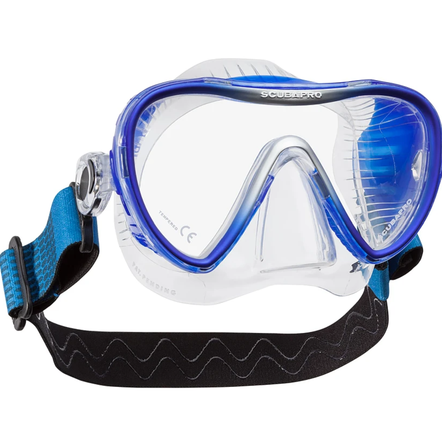 scubapro synergy à la vue avec des verres progressifs bleu