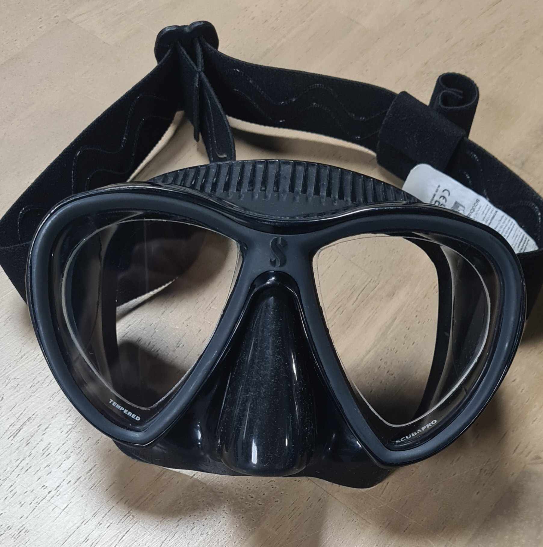 scubapro twinsynergy noir à la vue verres progressifs