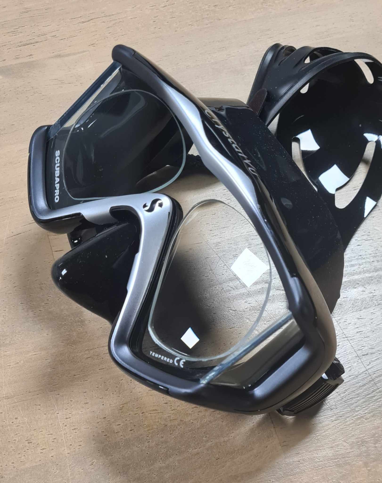 scubapro crystalvu à la vue noir 3