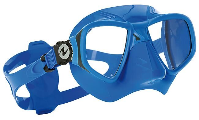 Aqualung micromask bleu à la vue progressif